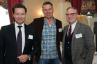 Swiss Deluxe Hotels: Jahresmedienkonferenz 2013. Foto vlnr: 
Siro Barino, Managing Director, Swiss Deluxe Hotels; Heiko Nieder, The Dolder Grand; Dany Stauffacher, Sapori Ticino