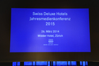 Jahresmedienkonferenz der Swiss Deluxe Hotels 