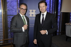 Jahresmedienkonferenz der Swiss Deluxe Hotels. Im Bild vlnr.: Jan E. Brucker, Präsident und Siro Barino, Managing Director der Swiss Deluxe Hotels