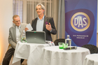 Der Travel Industry Club diskutierte im Wiener Steigenberger Hotel Herrenhof die fehlende Einbindung von Praktikern in den Gesetzgebungsprozess. Im Bild: Harald Hafner, Wilfried Seywald (TIC-A).