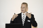 (c) www.fotodienst.at / Anna Rauchenberger – Wien, 04.10.2018 - Travel Industry Club Austria Diskussion zu Beschäftigungsprognosen. Im Bild: Travel Industry Club Austria Präsident Harald Hafner.