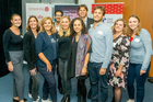 Fünf Unternehmen traten am 25. September 2019 im Wiener Modul zum Pitch im Rahmen der zweiten Travel Industry Start-up Night 2019 an. Im Bild: Die Finalistern.