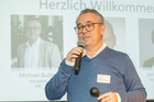 Fünf Unternehmen traten am 25. September 2019 im Wiener Modul zum Pitch im Rahmen der zweiten Travel Industry Start-up Night 2019 an. Im Bild: Der Vorstand des Verbandes Internet Reisevertrieb, Michael Buller.