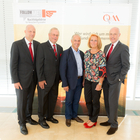 (c) fotodienst / Anna Rauchenberger - Wien, am 21.09.2015 - Follow Me! Nachfolgebörse für Versicherungsmakler und Informationskampagne des Österreichischen Versicherungsmaklerrings ÖVM, FOTO vlnr.: Mag. Alexander Meixner (ÖVM-Vizepräsident), Alfred Binder (ÖVM-Landesvorsitzender Wien), Ing. Gernot M. Ivanic (ÖVM-Landesvorsitzender Steiermark), Christine Weiländer (ÖVM-Generalsekretärin), Ing. Alexander Punzl (ÖVM-Präsident).