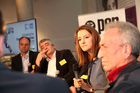 V.l.n.r.: Dr. Herbert Ritsch (Bankhaus Schelhammer), Mag. Dr. Peter Huber (WIFO), Dr. Sonja Sagmeister (ORF), Serafettin Yildiz (Autor)