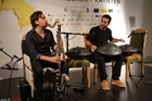 Jazz-Duo Christoph Pepe Auer und Manuel Delago beim Europäischen Toleranzfestival in Fresach.