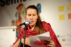 Mit dem schon traditionellen Young Poetry Slam zum Thema 