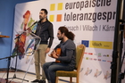 Der in Köln lebende türkische Autor Dogan Akhanli wurde am Donnerstag bei der Eröffnung der Europäischen Toleranzgespräche 2018 mit dem Europäischen Toleranzpreis des Österreichischen PEN-Club und der Stadt Villach für Demokratie und Menschenrechte ausgezeichnet. Im Anschluss fanden die ersten Diskussionspanels statt.