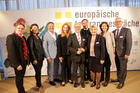 Der Empfang der Europäischen Toleranzgespräche 2018 fand im Holiday Inn Hotel Villach statt. Landtagspräsident Reinhart Rohr, Bürgermeister Günther Albel, Superintendent Manfred Sauer, Kuratoriumspräsident Hannes Swoboda und PEN-Vizepräsident Harald Kollegger stimmten die Ehrengäste auf die kommenden Tage in Kärnten ein.