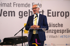 Europäische Toleranzgespräche, Eröffnungstag am 6. Juni 2019 im Kärntner Bergdorf Fresach. Im Bild: Landtagspräsident Reinhart Rohr.