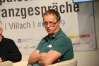 Der Wirtschatsforum der Europäischen Toleranzgespräche in Fresach befasste sich mit den Themen Ausverkauf von Grund und Boden die Folgen, Abwanderung und Digitalisierung als Chance für die Region. Im Bild Blogger und Steuerberater Johann Neuner.