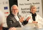 Die Europäischen Toleranzgespräche 2020 wurden am Donnerstag vormittag im Kärntner Bergdorf Fresach eröffnet. Im Bild von links nach rechts: Bischof Josef Marketz, Psychologin Margarethe Prinz-Büchl.