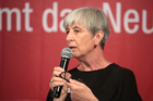 Das Europaforum der Europäischen Toleranzgespräche 2022 beschäftigte sich mit der Demokratieentwicklung, dem Nachbarschaftsverhältnis zu Russland und China sowie dem Stand des interreligiösen Dialogs. Im Bild: Sieglinde Rosenberger, Politikwissenschafterin.