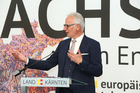 Das Programm der Europäischen Toleranzgespräche 2023 wurde am Dienstag 28. Februar im Spiegelsaal der Landesregierung in Klagenfurt vorgestellt. Im Bild: Landtagspräsident Reinhart Rohr.