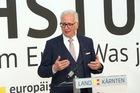 Das Programm der Europäischen Toleranzgespräche 2023 wurde am Dienstag 28. Februar im Spiegelsaal der Landesregierung in Klagenfurt vorgestellt. Im Bild: Landtagspräsident Reinhart Rohr.
