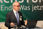 Wirtschaftsforum der Toleranzgespräche im Kärntner Bergdorf Fresach am 26. Mai 2023. Im Bild: Der Elektrotechniker Prof. Georg Brasseur. 