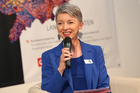 Wirtschaftsforum der Toleranzgespräche im Kärntner Bergdorf Fresach am 26. Mai 2023. Im Bild: LH-Stellvertreterin Gaby Schaunig.