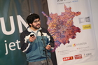Poetry Slam der Europäischen Toleranzgespräche am 26. Mai 2023 in Fresach. Im Bild: Muhammed Dumanli.