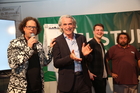 Poetry Slam der Europäischen Toleranzgespräche am 26. Mai 2023 in Fresach. Im Bild: Organisationsteam Roland Gruber, Wilfried Seywald, Lukas Hofbauer.