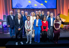 Die diesjährigen Europastaatspreise wurden am 7. Mai 2024 von Bundesministerin Karoline Edtstadler in den Wiener Sofiensälen vergeben.