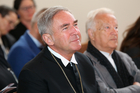 Volles Haus in Fresach: Die 10. Europ. Toleranzgespräche wurden am Donnerstag in der evangelischen Kirche feierlich eröffnet und danach im Toleranzmuseum fortgesetzt. Im Bild: Superintendent Manfred Sauer, Kuratoriumspräsident Hannes Swoboda.