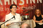Literaturforum Fresach am 1. Juni 2025 zur Eröffnung der Toleranzgespräche 2025. Im Bild: Die Autorinnen Elisabeth Hafner und Regina Klein.