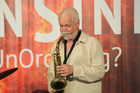 Literaturforum Fresach am 1. Juni 2025 zur Eröffnung der Toleranzgespräche 2025. Im Bild: Saxophonist Wofgang Puschnig.