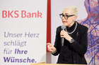  fotodienst / Anna Rauchenberger - Wien, Austria - 12.03.2026 - Podiumsdiskussion zur Programmvorstellung der Europäischen Toleranzgespräche 2026. FOTO Keynote von Ines Charlotte Knoll, Theologin: