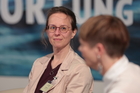 Europaforum Fresach. Im Bild v.l.n.r. die Ingeborg Bachmann-Kennerinnen Irene Fussl und Barbara Frank vom ORF Kärnten.